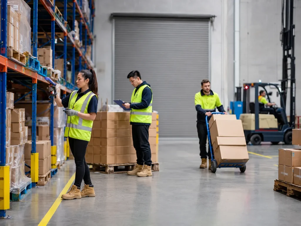 Dependable casual warehouse workers in South-East Melbourne.