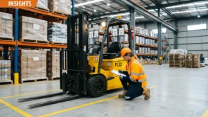 Read more about the article Daily Forklift Safety Checks: What Good Operators Review Before Shift Start