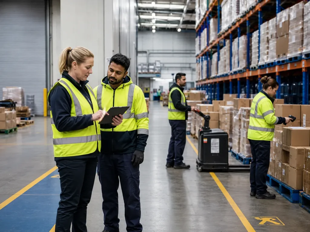 Local staffing support and workforce coordination during an active shift in Dandenong.