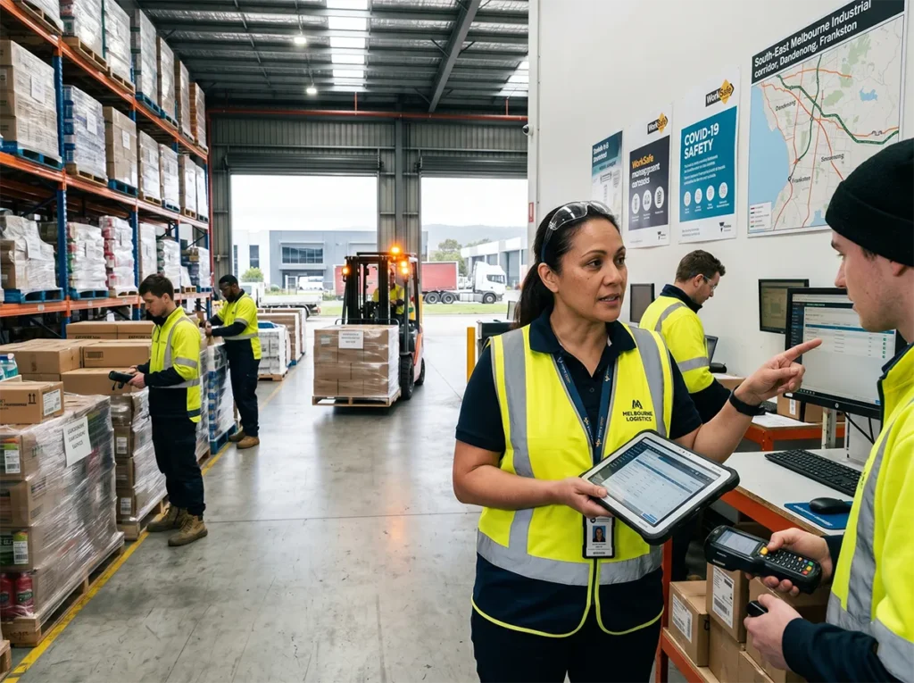 Local workforce support in a South-East Melbourne industrial environment.