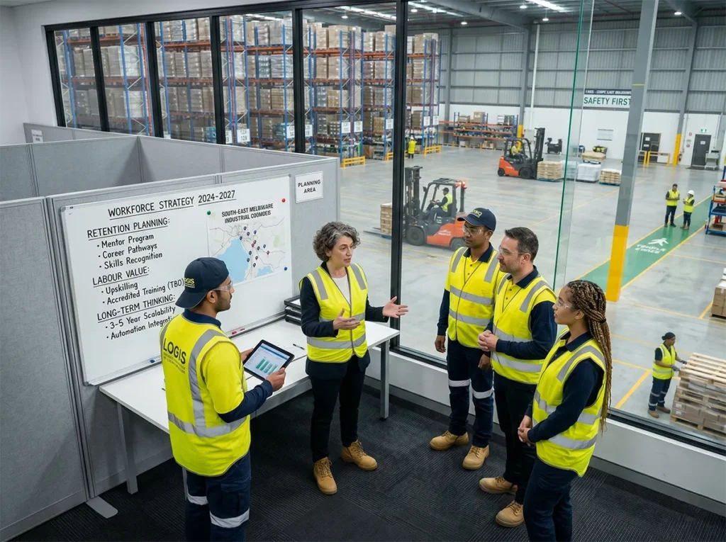 Workforce planning discussion in South-East Melbourne.
